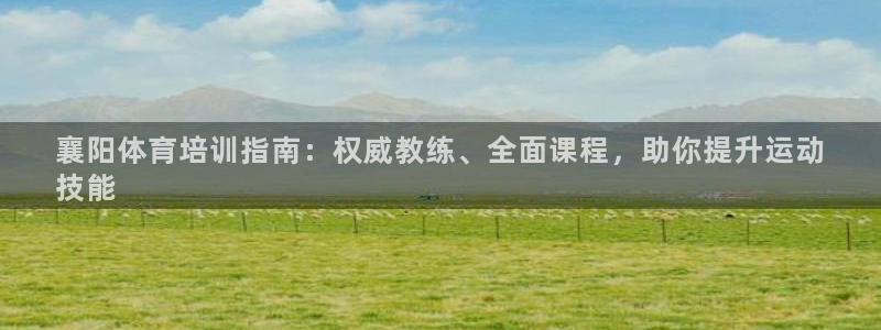 凯时登录首页,凯时K66：襄阳体育培训指南：权威教练