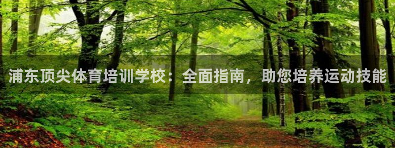 尊龙凯时 - 人生就是搏手机登录：浦东顶尖体育培训学