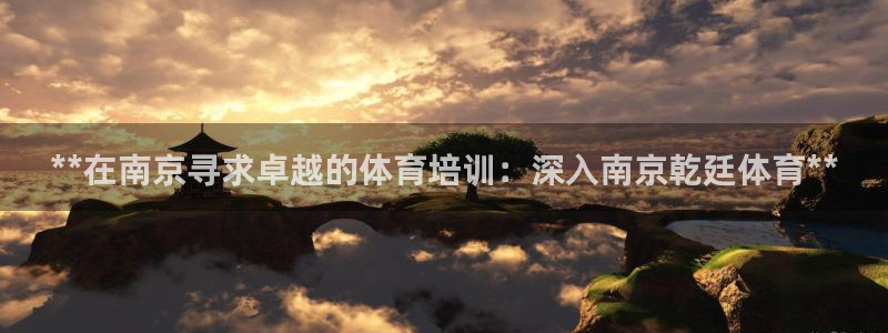 尊龙 中国：**在南京寻求卓越的体育培训：深入南京乾