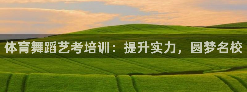 尊龙凯时平台官网：体育舞蹈艺考培训：提升实力，圆梦名