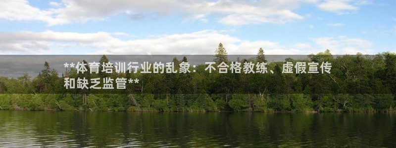 尊龙凯时人生就是博官网登录：**体育培训行业的乱象：